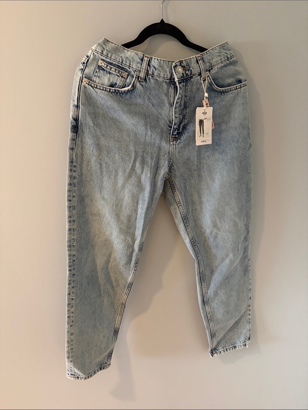 Mango Light Blue Mom Jeans